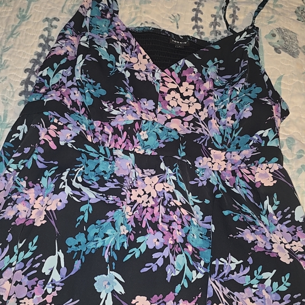 Plus size Torrid Flower Print Cami